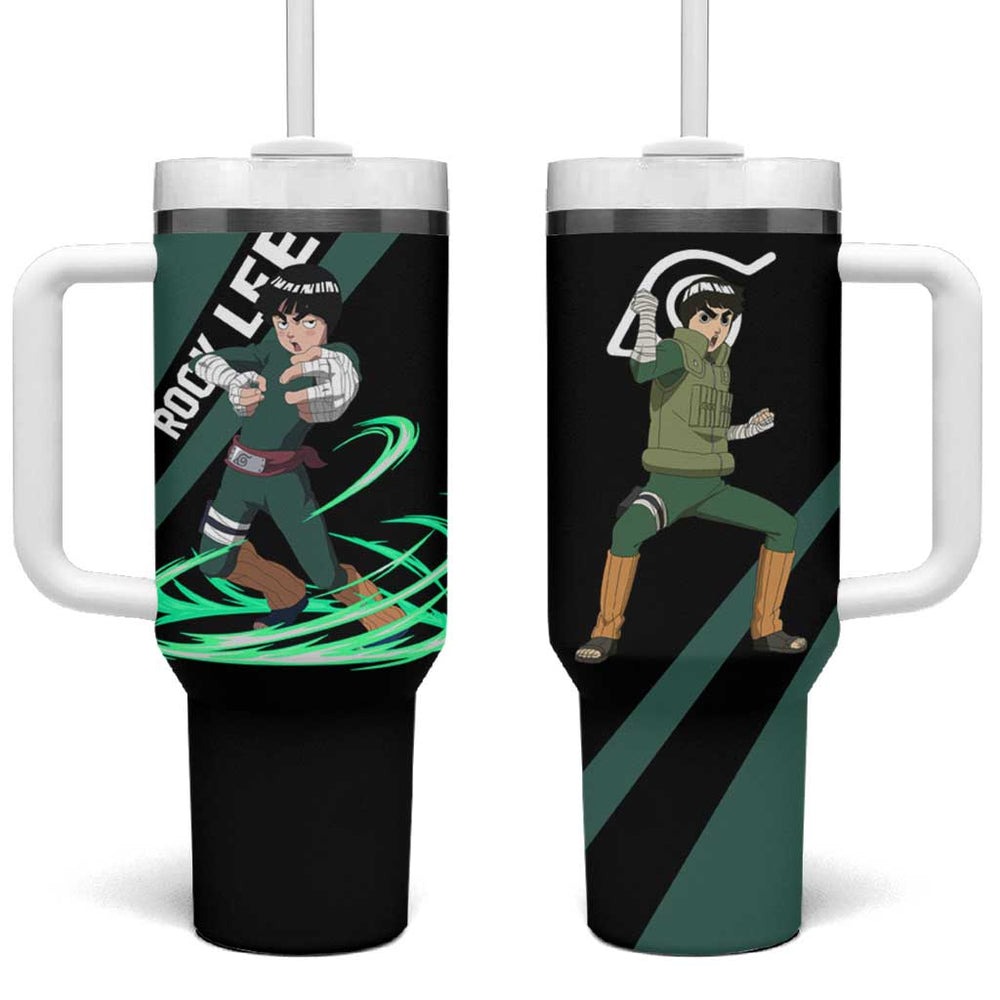 Rock Lee - Naruto Tumbler With Handle Anime Style TS04 Rock Lee - Naruto Tumbler With Handle Anime Style TS04