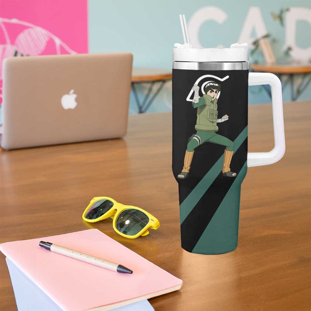 Rock Lee - Naruto Tumbler With Handle Anime Style TS04 Rock Lee - Naruto Tumbler With Handle Anime Style TS04