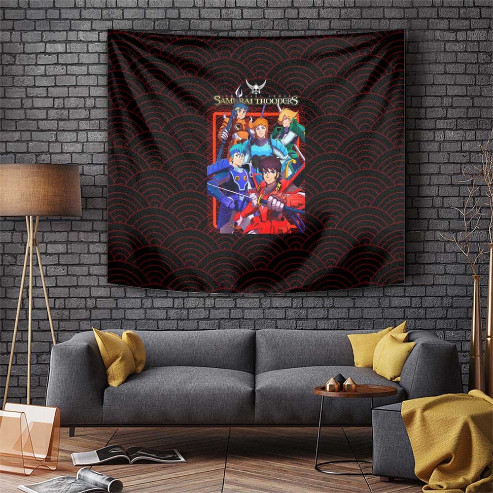 Ronin Warriors Tapestry Japan Anime Style TS04
