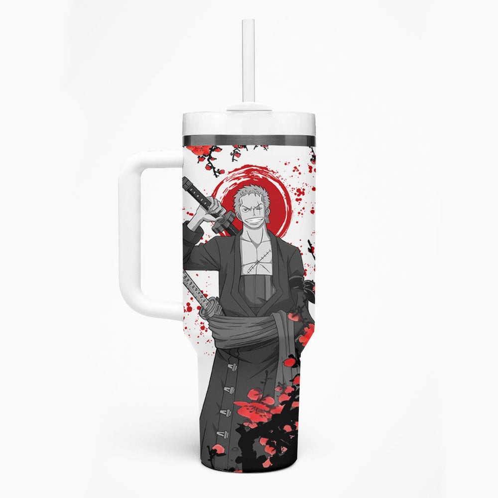 Roronoa Zoro Anime Tumbler With Handle TS04