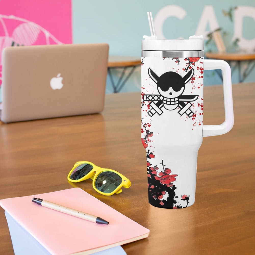 Roronoa Zoro Anime Tumbler With Handle TS04