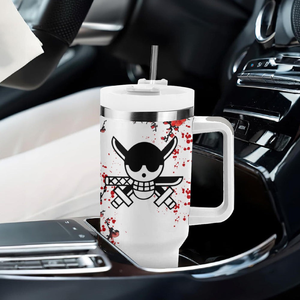 Roronoa Zoro Anime Tumbler With Handle TS04