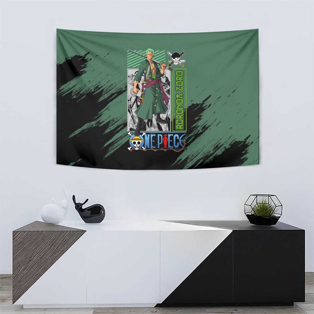 Roronoa Zoro Mix Manga - One Piece Tumbler With Handle Anime Style TS04