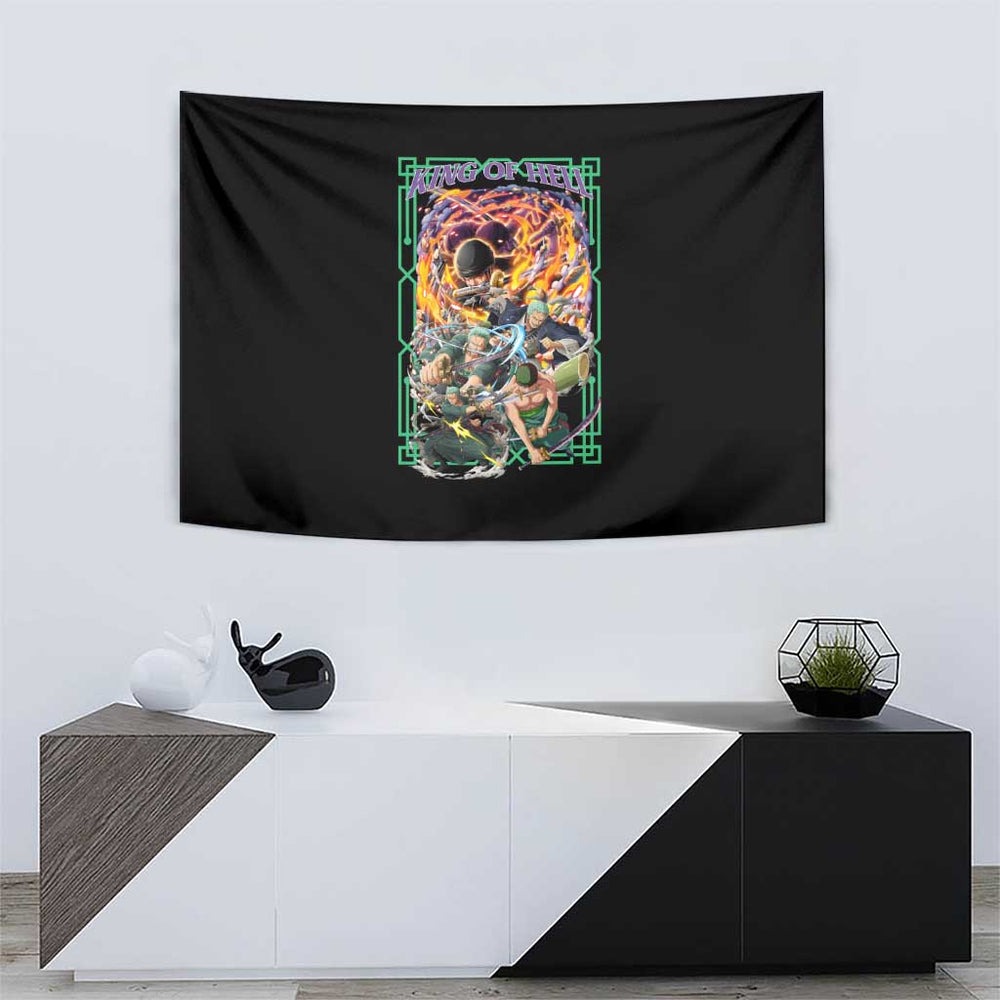 Roronoa Zoro V4 One Piece Tumbler With Handle Anime Style TS04 Roronoa Zoro V4 One Piece Tumbler With Handle Anime Style TS04