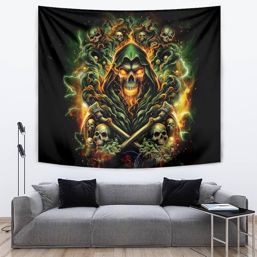 Rose Skull Tapestry Don't Try Figure Me out DT01 Rose Skull Tapestry Don't Try Figure Me out DT01