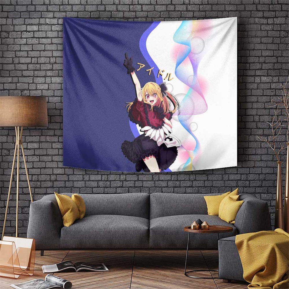 Ruby Hoshino Idol Tapestry Vibrant Idol Anime Style TS04 Ruby Hoshino Idol Tapestry Vibrant Idol Anime Style TS04