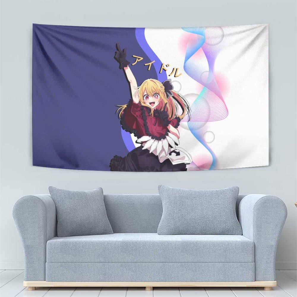 Ruby Hoshino Idol Tapestry Vibrant Idol Anime Style TS04 Ruby Hoshino Idol Tapestry Vibrant Idol Anime Style TS04