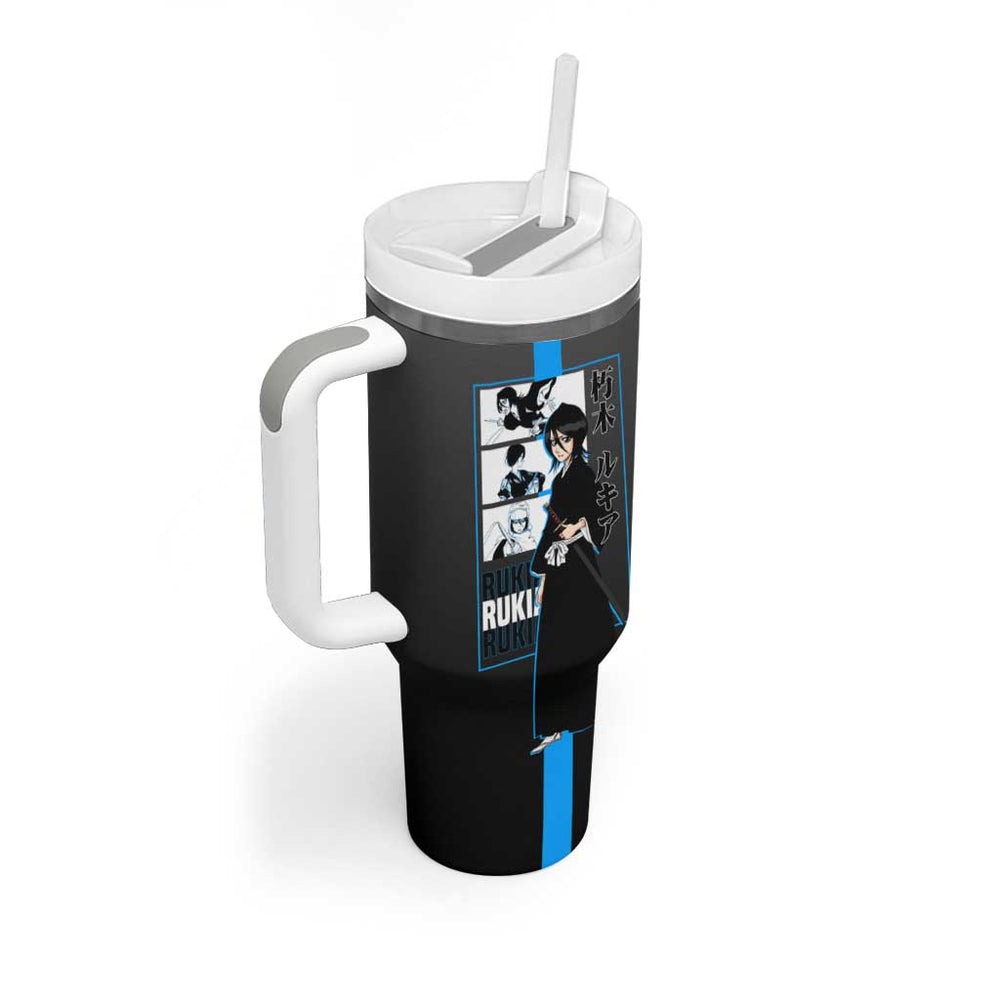 Rukia Kuchiki - Bleach Tumbler With Handle Anime Style TS04 Rukia Kuchiki - Bleach Tumbler With Handle Anime Style TS04