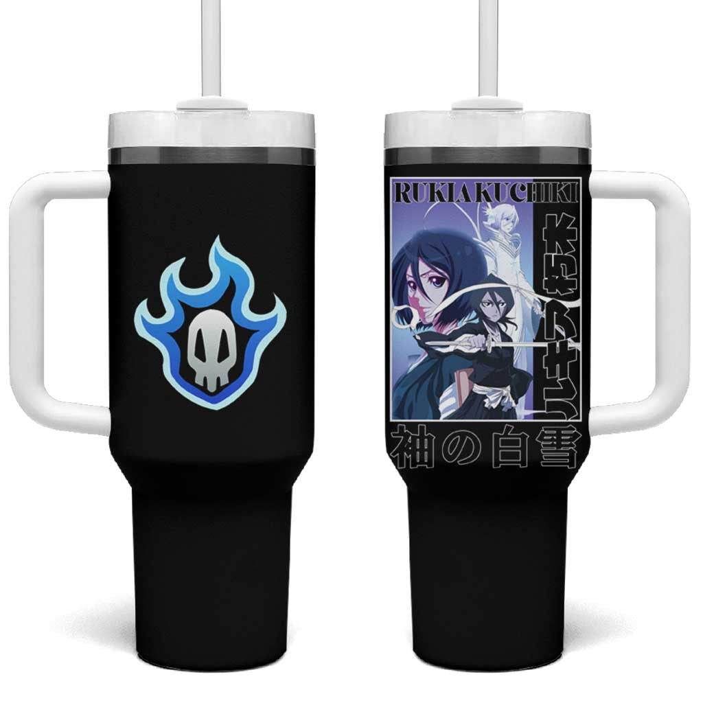 Rukia Kuchiki TYBWA Bleach Tumbler With Handle Anime Style TS04