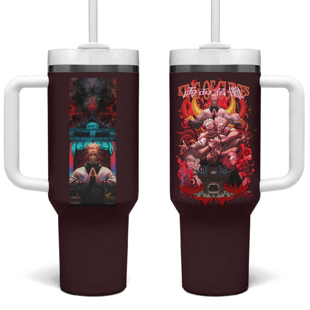 Ryomen Sukuna V2 Jujutsu Kaisen Tumbler With Handle Anime Style TS04