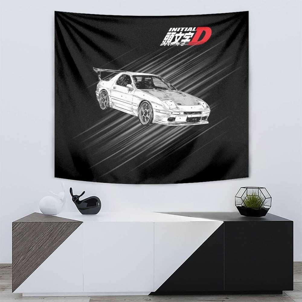 Ryosuke Takahashi RX-7 Initial D Tumbler With Handle Manga Mix Anime Style TS04 Ryosuke Takahashi RX-7 Initial D Tumbler With Handle Manga Mix Anime Style TS04