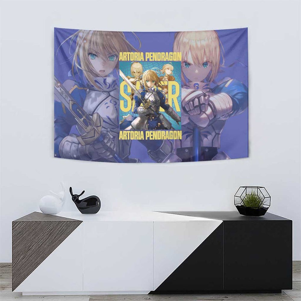 Saber Fate Stay Night Unlimited Blade Works Tumbler With Handle Anime Style TS04 Saber Fate Stay Night Unlimited Blade Works Tumbler With Handle Anime Style TS04