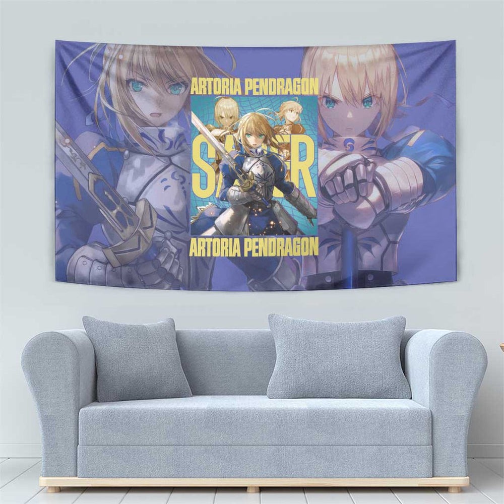 Saber Fate Stay Night Unlimited Blade Works Tumbler With Handle Anime Style TS04 Saber Fate Stay Night Unlimited Blade Works Tumbler With Handle Anime Style TS04