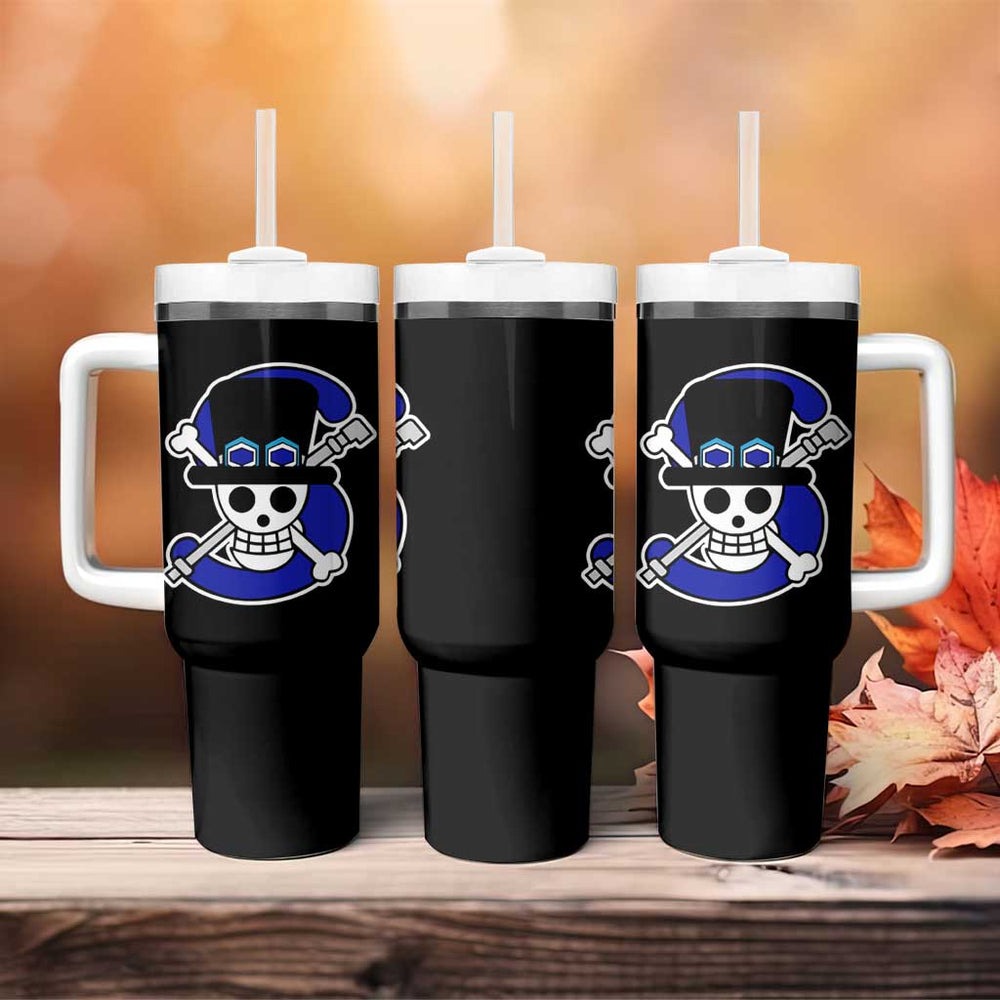 Sabo - One Piece Tumbler With Handle Anime Mix Manga Style TS04