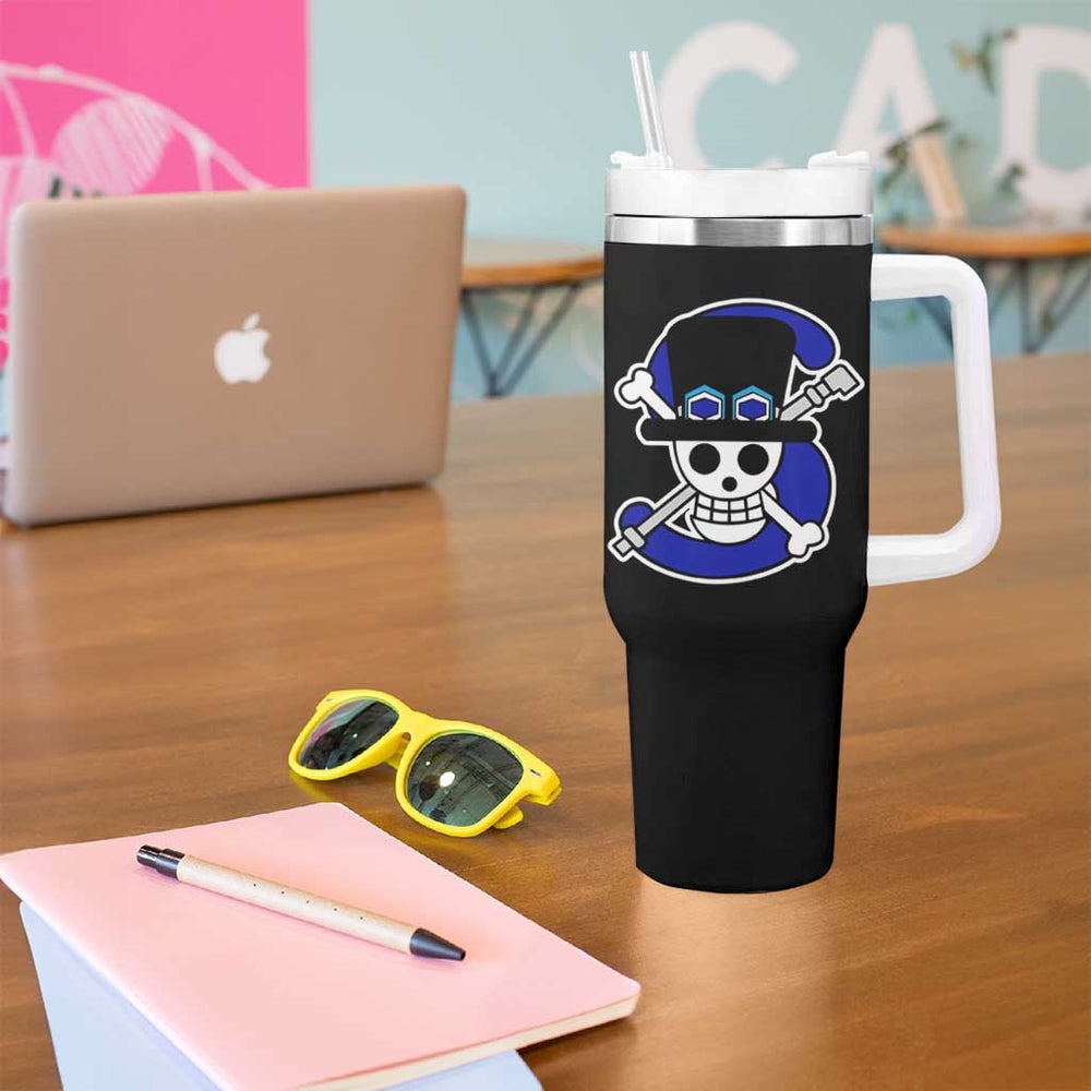 Sabo - One Piece Tumbler With Handle Anime Mix Manga Style TS04