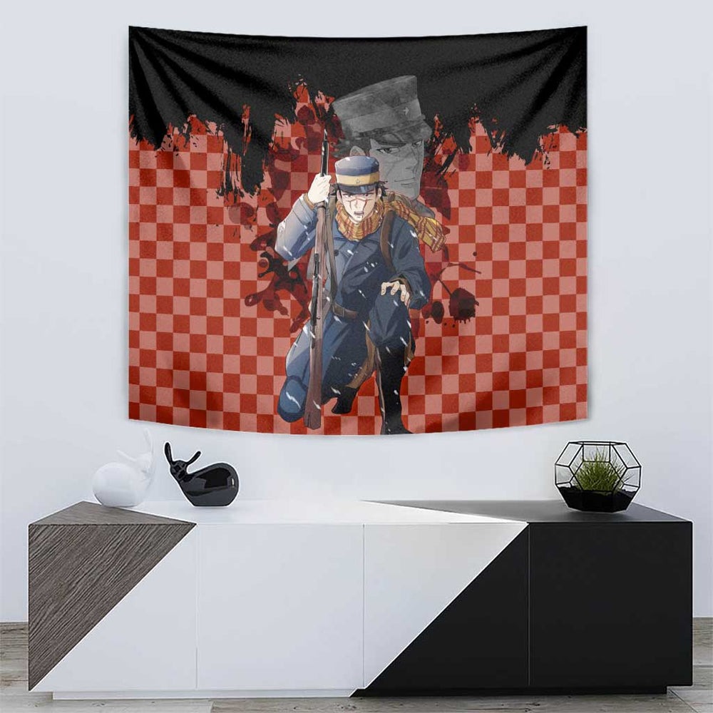 Saichi Sugimoto - Golden Kamuy Tumbler With Handle Anime Style TS04 Saichi Sugimoto - Golden Kamuy Tumbler With Handle Anime Style TS04