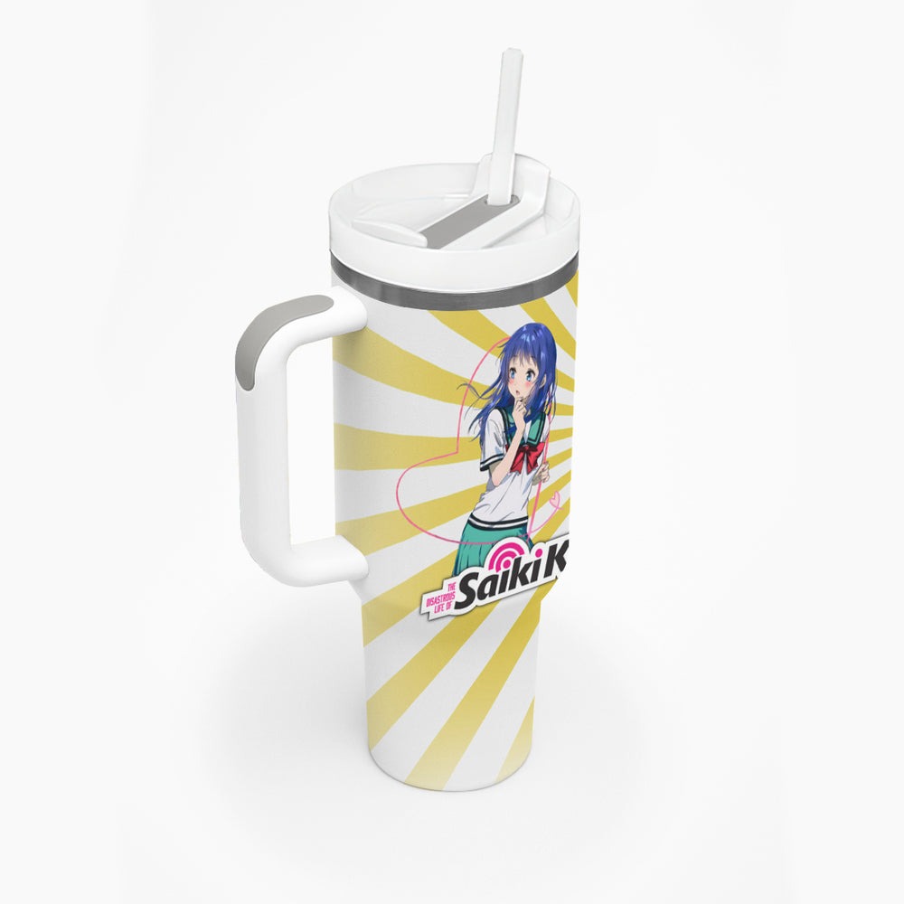 Saiki K Kokomi Teruhashi Tumbler With Handle The Disastrous Life of Saiki K TS04 Saiki K Kokomi Teruhashi Tumbler With Handle The Disastrous Life of Saiki K TS04