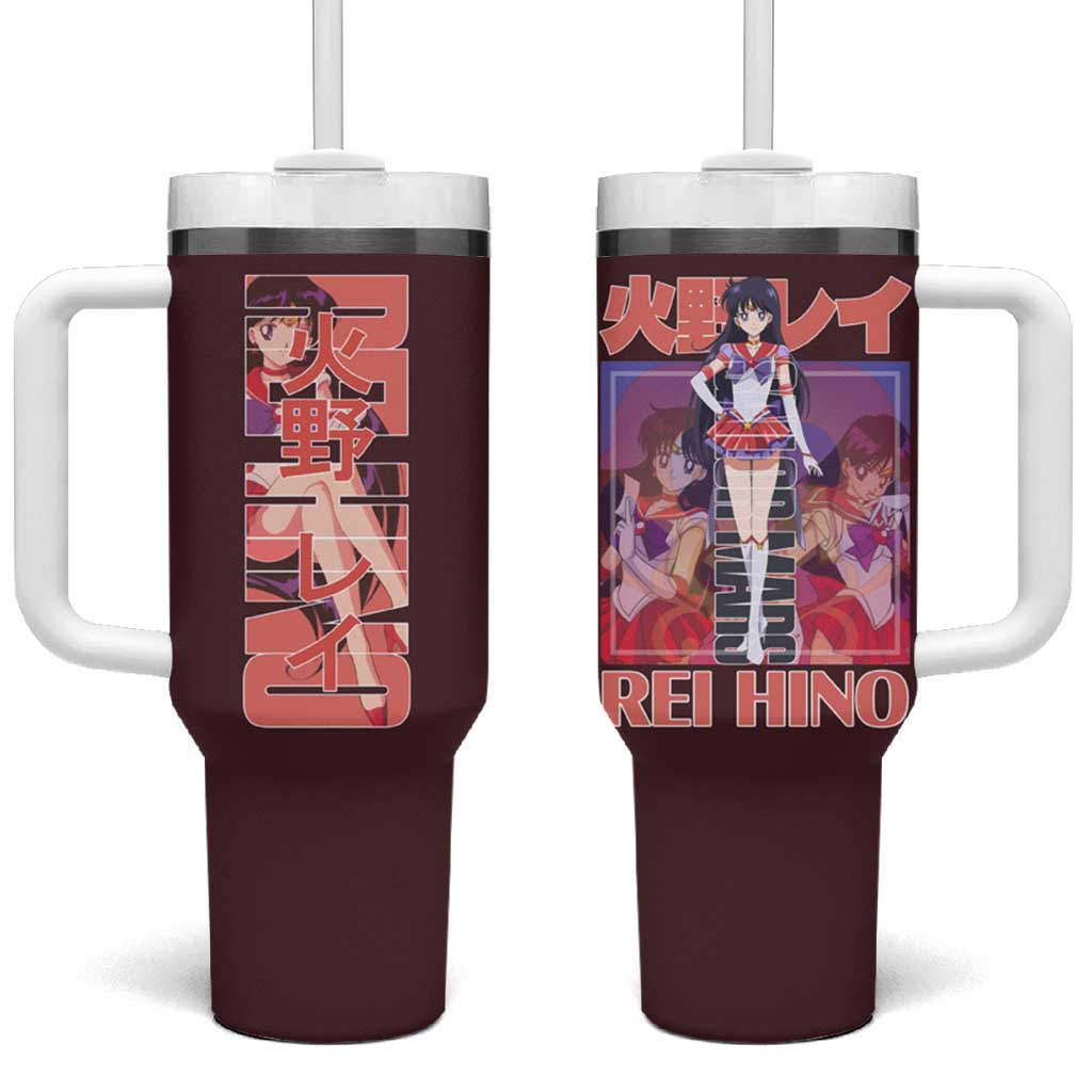 Sailor Mars Sailor Moon Tumbler With Handle Anime Style TS04