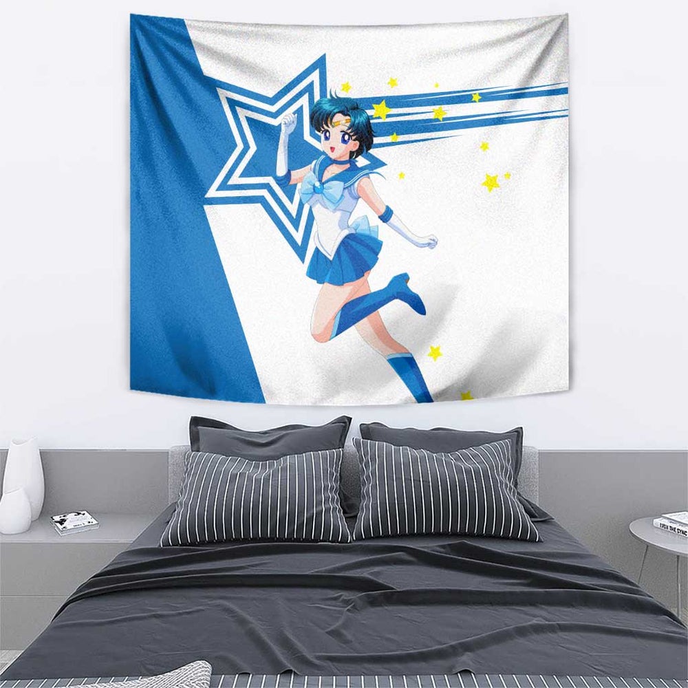 Sailor Mercury - Sailor Moon Tumbler With Handle Anime Style TS04