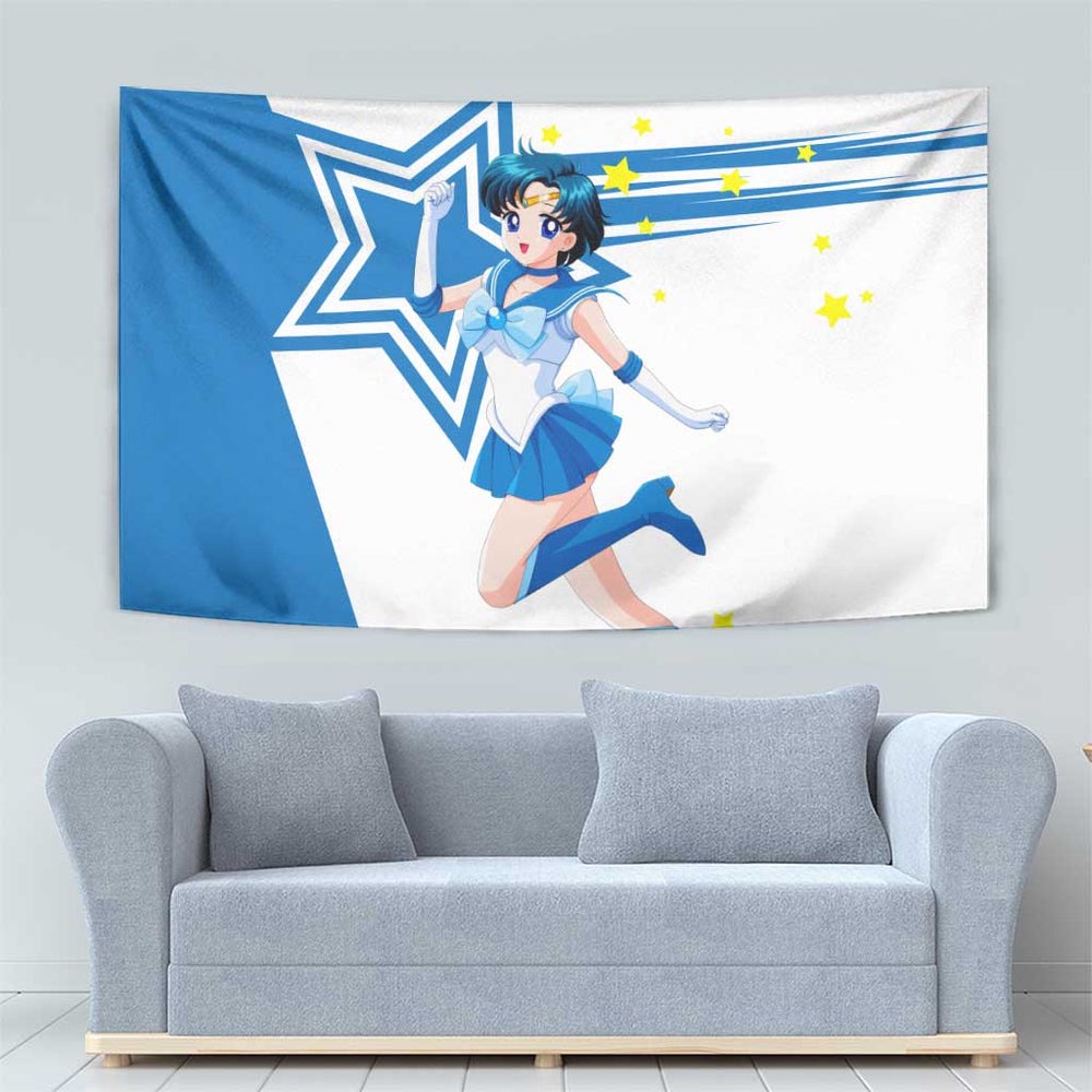 Sailor Mercury - Sailor Moon Tumbler With Handle Anime Style TS04