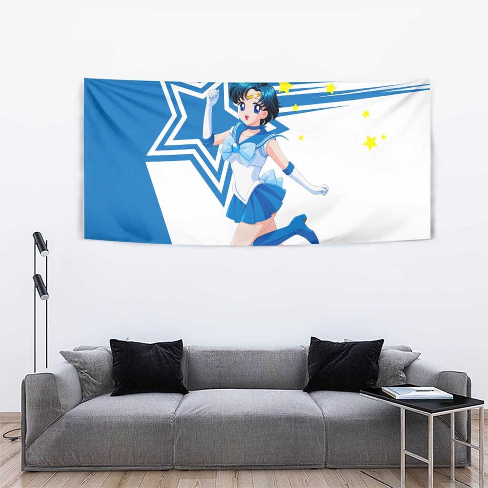 Sailor Mercury - Sailor Moon Tumbler With Handle Anime Style TS04