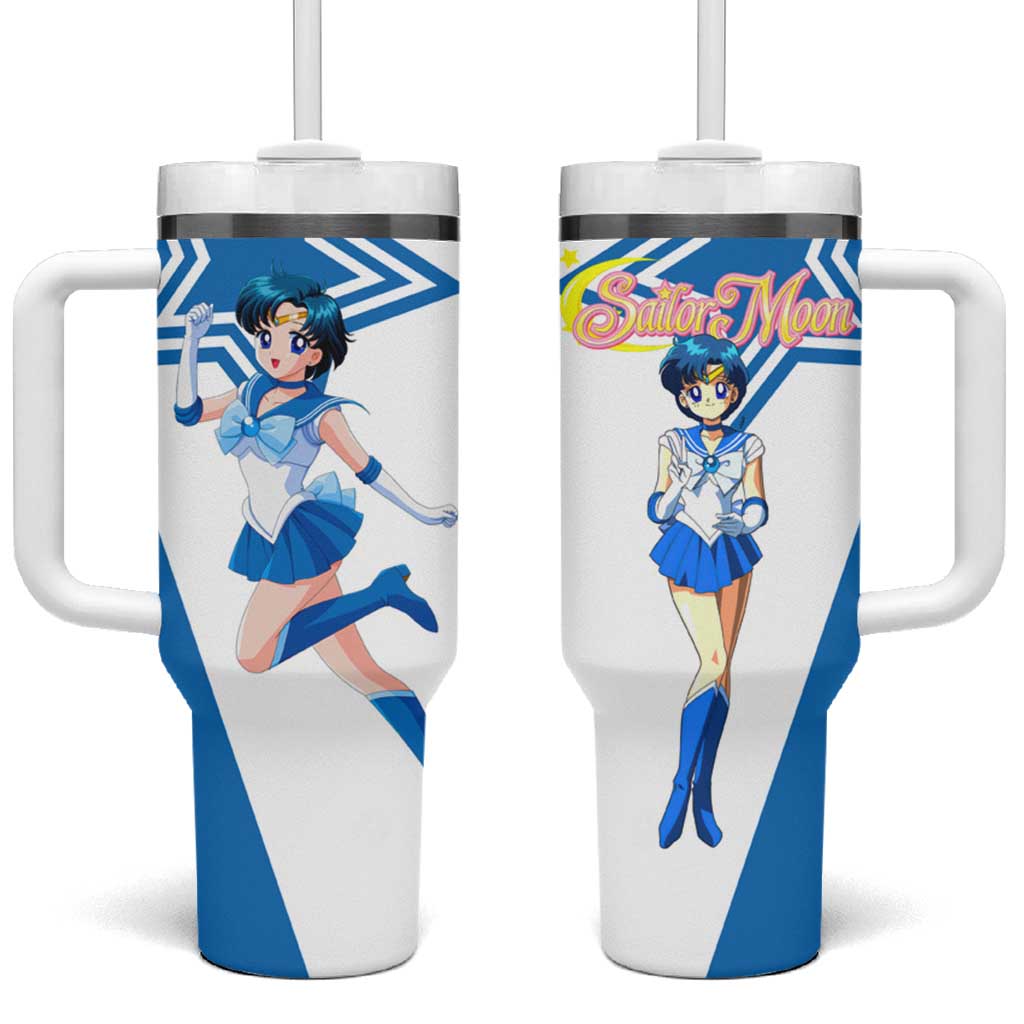 Sailor Mercury - Sailor Moon Tumbler With Handle Anime Style TS04