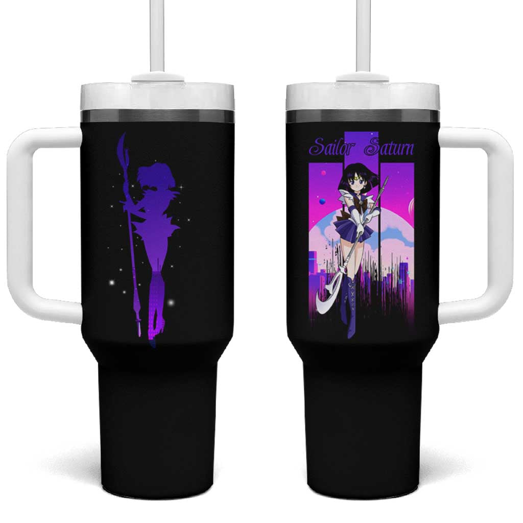 Sailor Saturn - Sailor Moon Tumbler With Handle Anime Style TS04