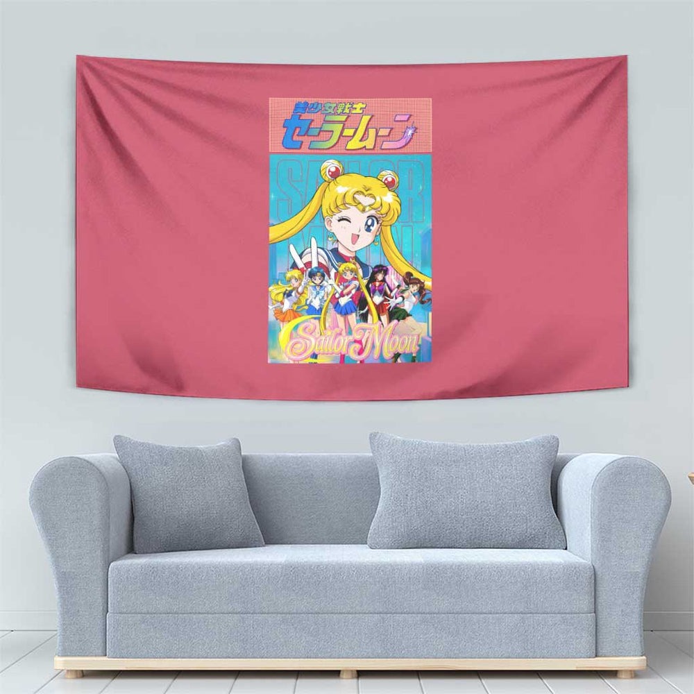 Sailor Scouts Sailor Moon Tumbler With Handle Anime Style TS04