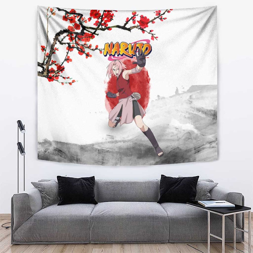 Sakura Haruno - Dragon Ball Tumbler With Handle Anime Style TS04 Sakura Haruno - Dragon Ball Tumbler With Handle Anime Style TS04