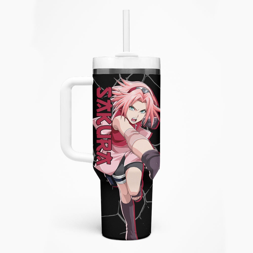 Sakura Haruno Tumbler With Handle Naruto Anime TS04 Sakura Haruno Tumbler With Handle Naruto Anime TS04