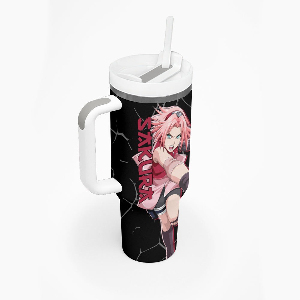 Sakura Haruno Tumbler With Handle Naruto Anime TS04 Sakura Haruno Tumbler With Handle Naruto Anime TS04