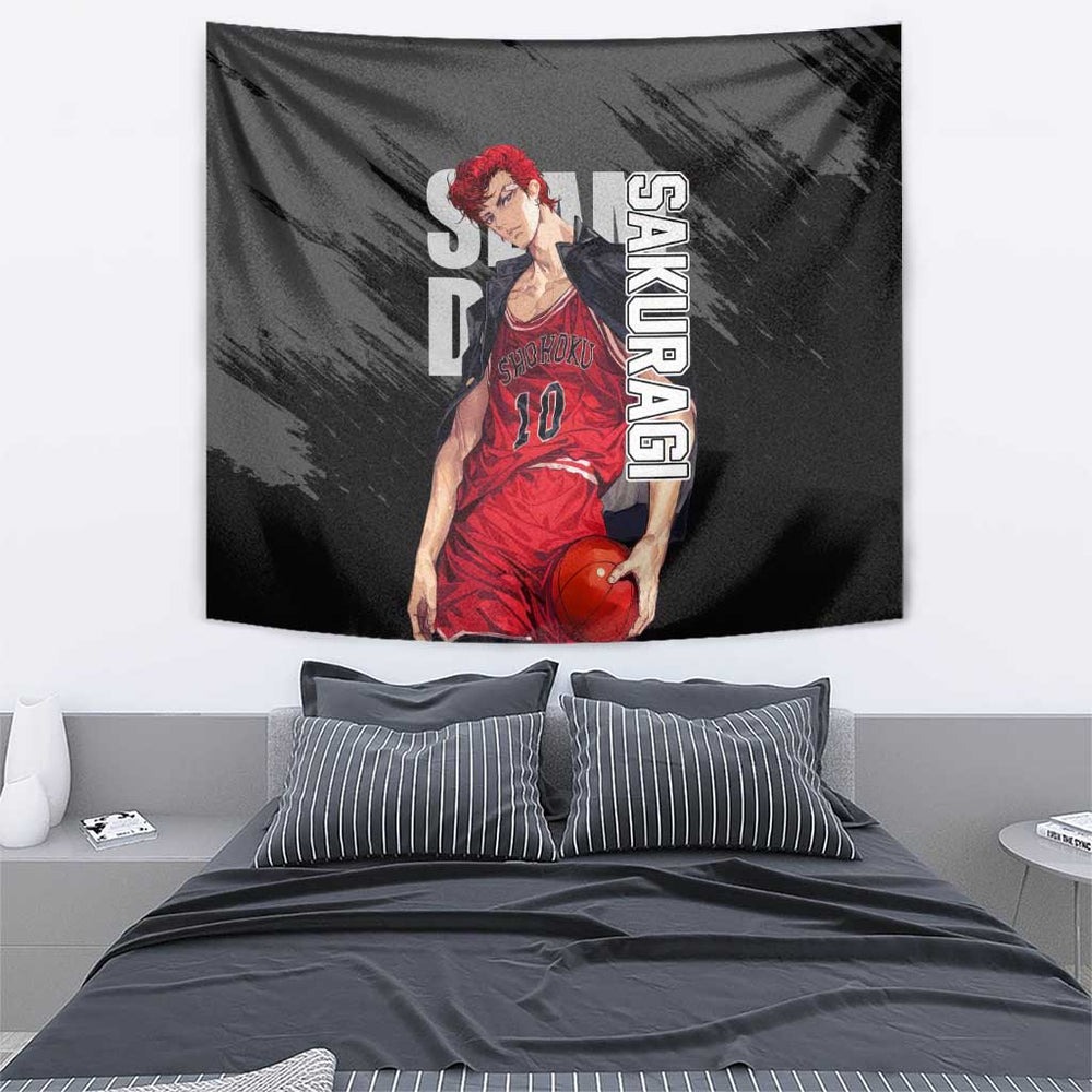Sakuragi - Slam Dunk Tapestry Anime Style TS04 Sakuragi - Slam Dunk Tapestry Anime Style TS04