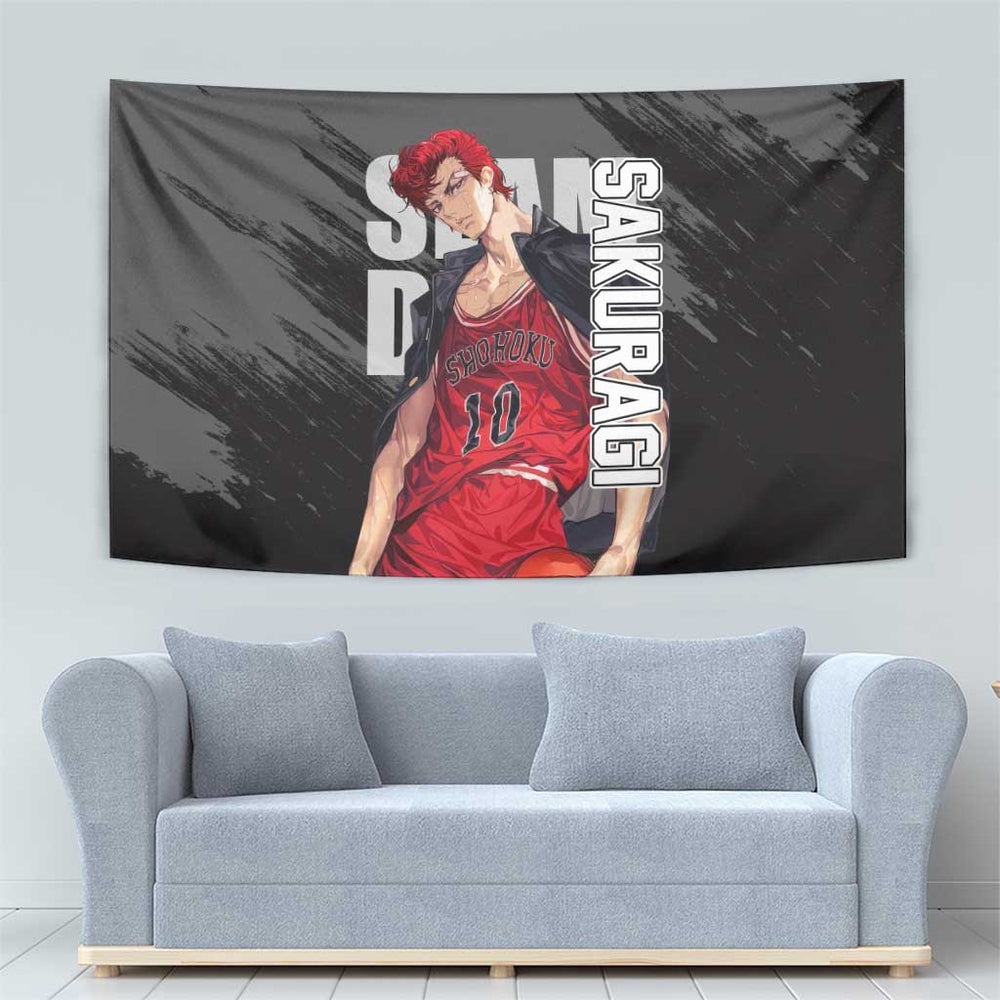 Sakuragi - Slam Dunk Tapestry Anime Style TS04 Sakuragi - Slam Dunk Tapestry Anime Style TS04