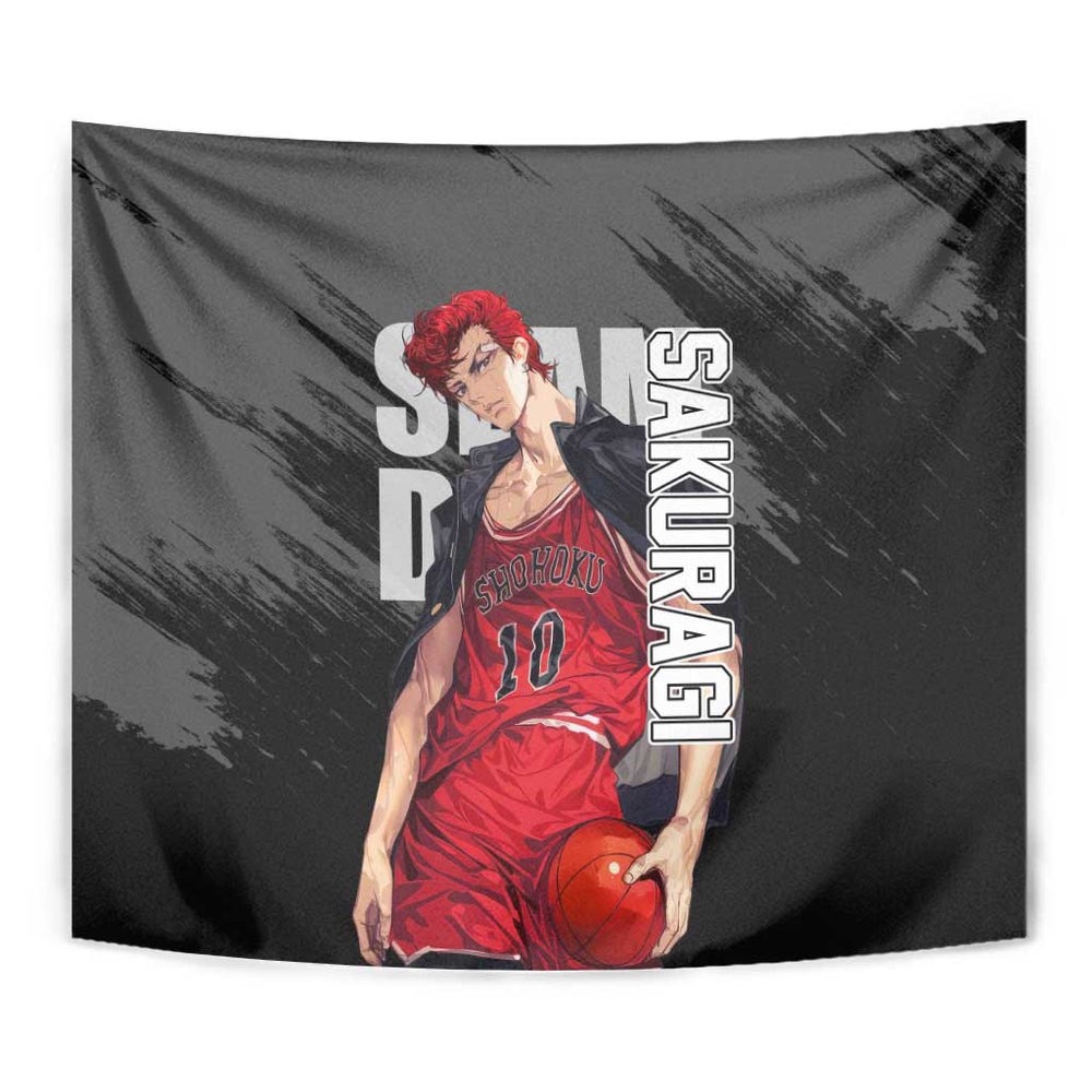 Sakuragi - Slam Dunk Tapestry Anime Style TS04 Sakuragi - Slam Dunk Tapestry Anime Style TS04