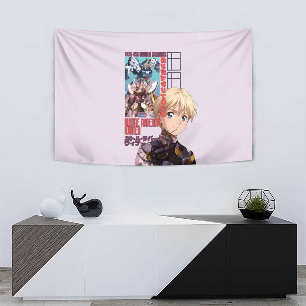 Sandrock x Quatre Raberba Winner Gundam Wing Endless Tumbler With Handle Japan Anime Style TS04 Sandrock x Quatre Raberba Winner Gundam Wing Endless Tumbler With Handle Japan Anime Style TS04