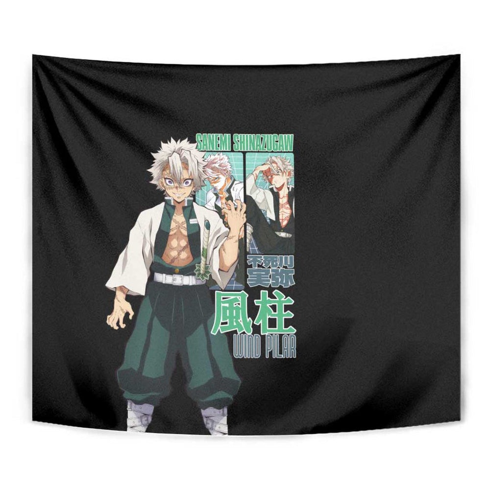 Sanemi Shinazugawa V2 Demon Slayer Tumbler With Handle Anime Style TS04 Sanemi Shinazugawa V2 Demon Slayer Tumbler With Handle Anime Style TS04