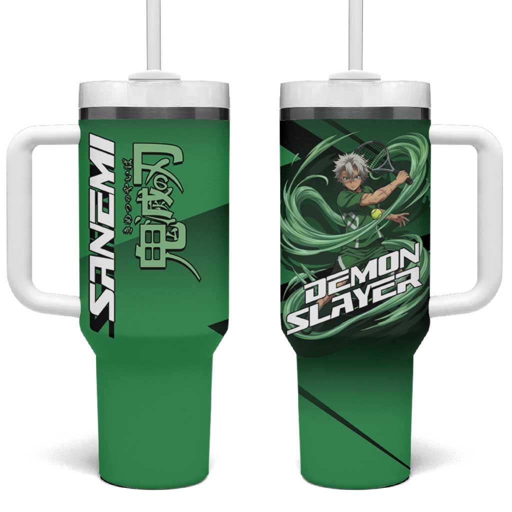 Sanemi Shinazugawa Wind Rally Tumbler With Handle Sporty Anime Mashup Style TS04