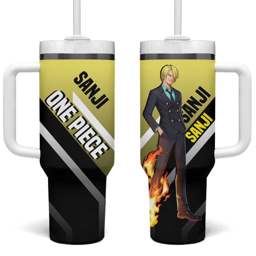 Sanji - One Piece Tumbler With Handle Anime Style TS04 Sanji - One Piece Tumbler With Handle Anime Style TS04