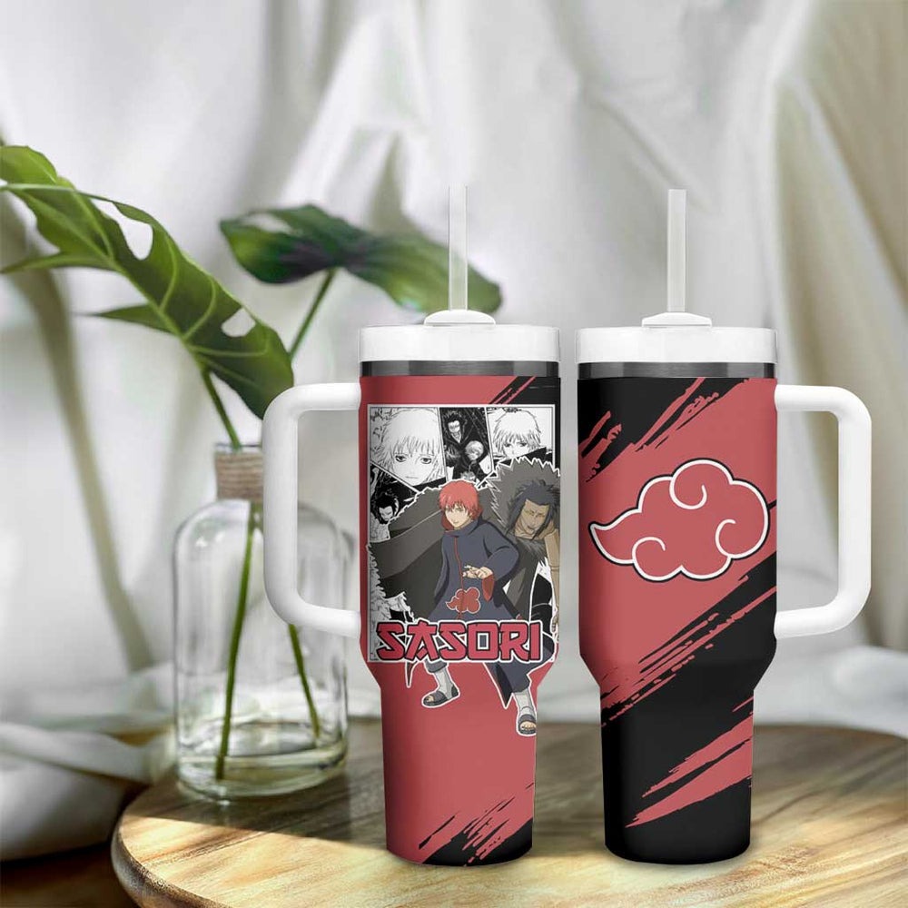 Sasori - Naruto Tumbler With Handle Anime Mix Manga Style TS04