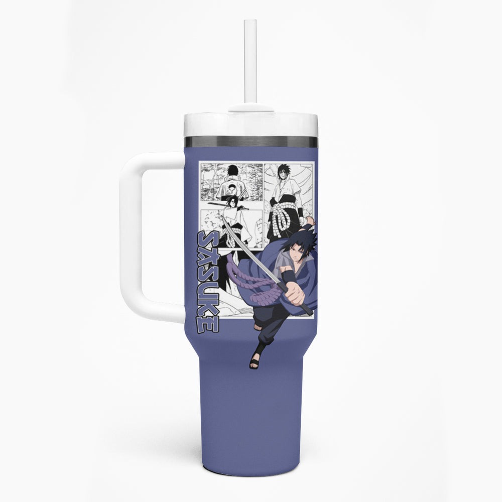 Sasuke - Naruto Tumbler With Handle Anime Mix Manga Style TS04 Sasuke - Naruto Tumbler With Handle Anime Mix Manga Style TS04