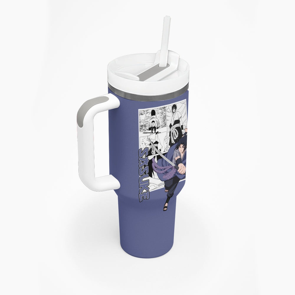 Sasuke - Naruto Tumbler With Handle Anime Mix Manga Style TS04 Sasuke - Naruto Tumbler With Handle Anime Mix Manga Style TS04