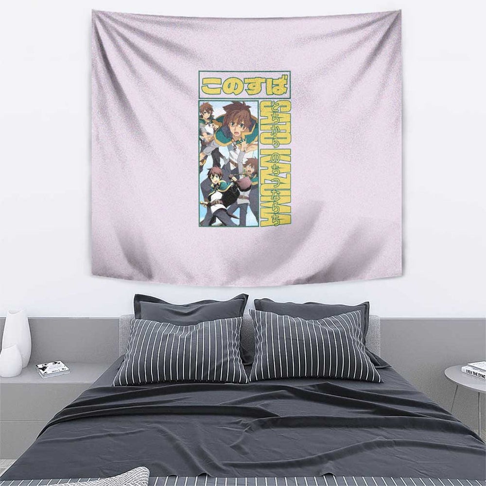 Sato Kazuma Konosuba Tapestry Anime Style TS04 Sato Kazuma Konosuba Tapestry Anime Style TS04