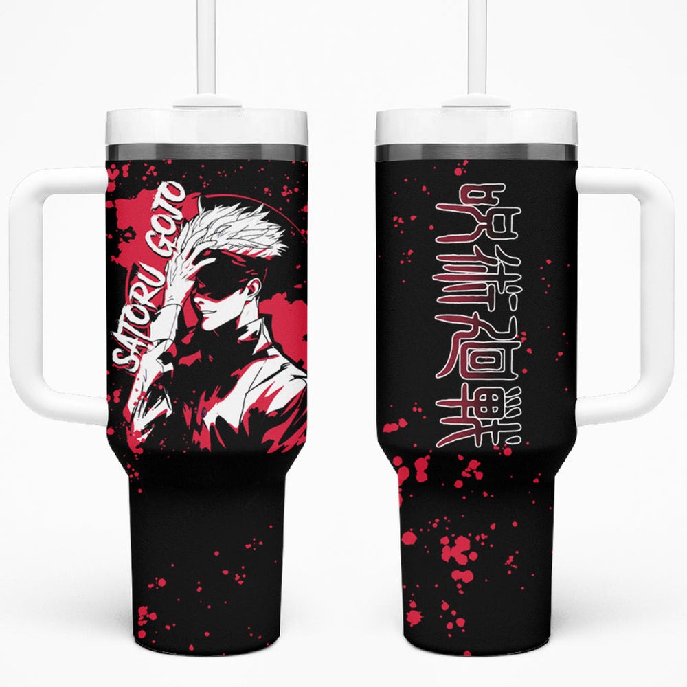 Satoru Gojo Tumbler With Handle Jujutsu Kaisen Anime TS04