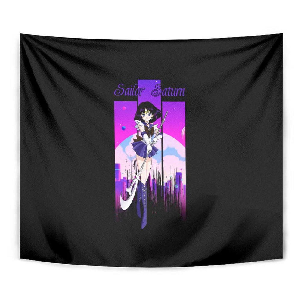 Saturn - Sailor Moon Tapestry Anime Style TS04 Saturn - Sailor Moon Tapestry Anime Style TS04