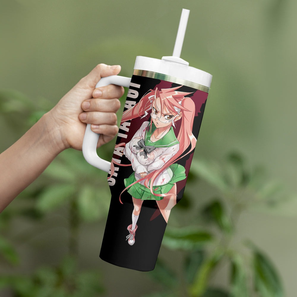 Saya Takagi Tumbler With Handle Highschool Of Dead TS04 Saya Takagi Tumbler With Handle Highschool Of Dead TS04