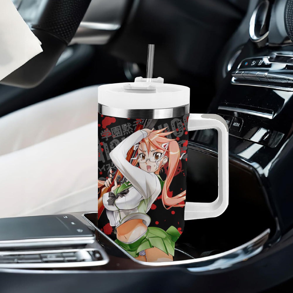 Saya Takagi Tumbler With Handle Highschool Of Dead TS04 Saya Takagi Tumbler With Handle Highschool Of Dead TS04
