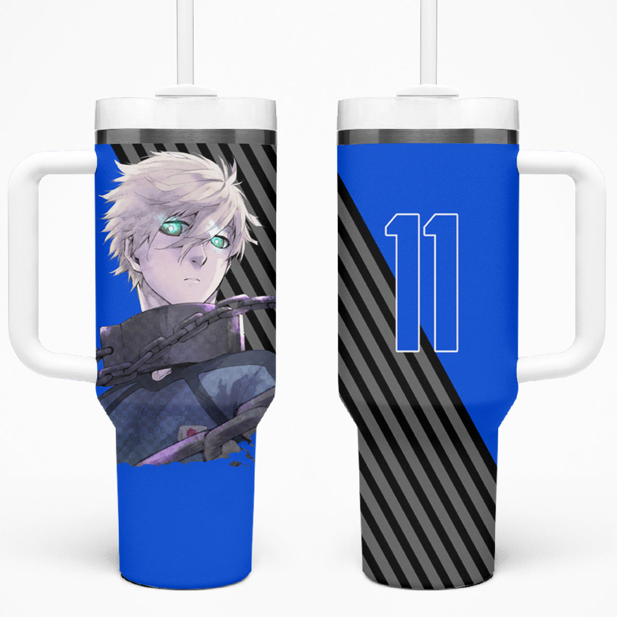 Seishiro Nagi Blue Lock Tumbler With Handle Anime Style TS04