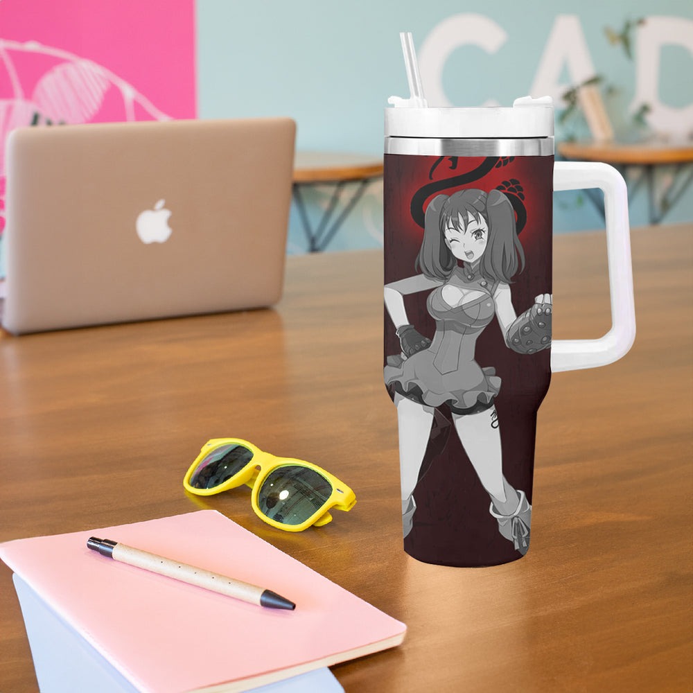 Serpent Sin of Envy Diane Tumbler With Handle TS04 Serpent Sin of Envy Diane Tumbler With Handle TS04