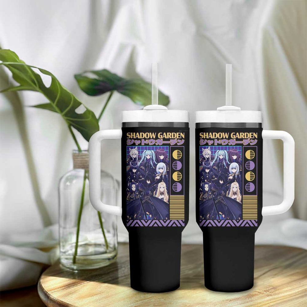 Shadow Garden The Eminence in Shadow Tumbler With Handle Anime Style TS04 Shadow Garden The Eminence in Shadow Tumbler With Handle Anime Style TS04