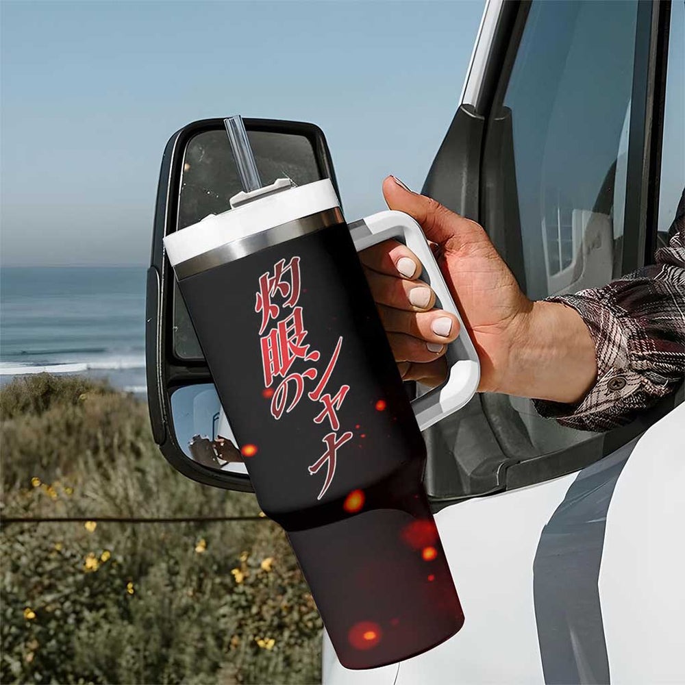 Shana - Shakugan no Shana Tumbler With Handle Anime Style TS04 Shana - Shakugan no Shana Tumbler With Handle Anime Style TS04